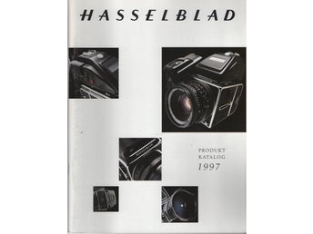 Hasselblad produkt-katalog 1997