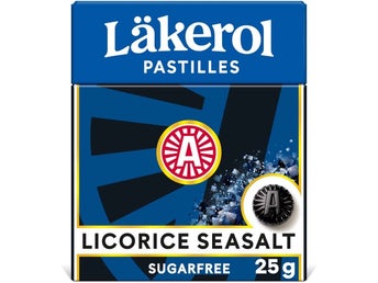 Läkerol Licorice seasalt 25g - 10 Pack