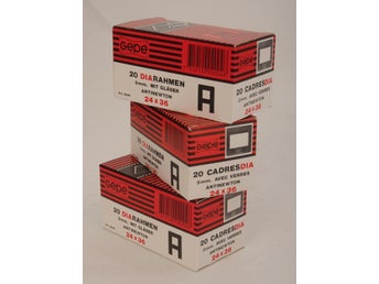 60 st Gepe diaramar 24x36 3 mm med glas Antinewton
