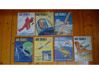 Air Trails Pictorial Magazine Apr May June July Aug Oct Nov 1950 Tidskrifter