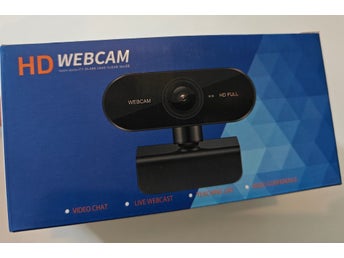 HD WEBCAM Aumdie USB med mikrofon