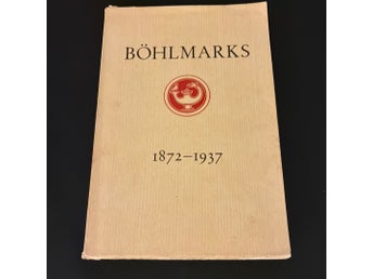 Böhlmarks Lampfabrik 1872–1937 Raritet!