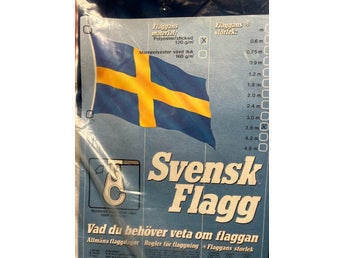 Stång flagga Sverige > ( 360. cm )