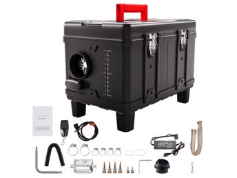 Dieselvärmare 8kW 12V/24V med Bluetooth CO-larm för Husbil Garage