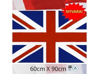 I obruten förpackning! Brittisk flagga Union Jack, 60x90cm (90X150) , polyester
