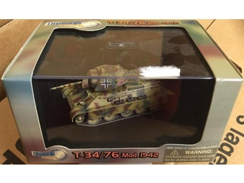 German T-34/76 Mod. 1942 1/72 Dragon Armor 60218 OÖPPNAD