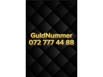 0727 77 44 88 Guldnummer, (kan lätt flyttas till valfri operatör). Prissänkt!