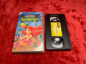 Den lilla Sjöjungfrun, VHS! (Svensksåld)