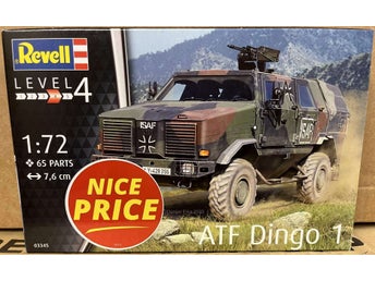 ATF DINGO 1 Revell 1/72 OÖPPNAD