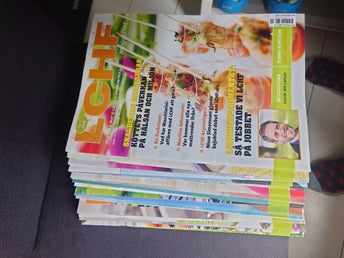 LCHF Magasinet- 19 stycken tidningar