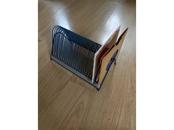 Vintage Sonora Skivställ/vinyl – Husby Eskilstuna