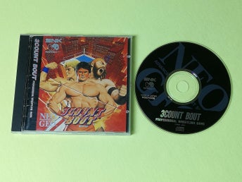 3 Count Bout Neo Geo CD ENGELSK UTGÅVA