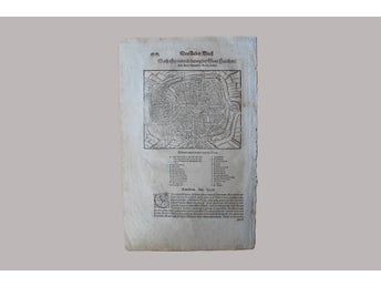 (1598) Sebastian Münster – Cosmographia - Haarlem