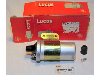 1 st. LUCAS Tändspole 45164A 48 MM NOS från 90 talet #1