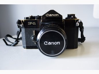 Canon F1 Old samt FD50mm 1.8 S.C