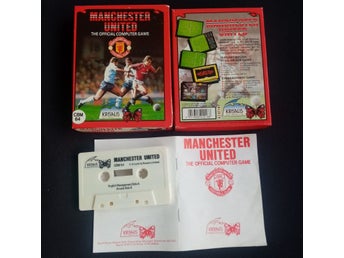 Manchester United (Krisalis) ->TESTAD<- Commodore 64 / C64 Spel