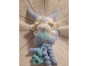Handgjord virkad Baphomet-figur