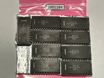 Minneskretsar (id01184) 9 st CDM6118AE3 RCA Static RAM 2Kx8DIL 24-pin kretsar