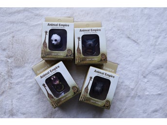 Animal Empire Ring Collection - Djurringar 4-pack