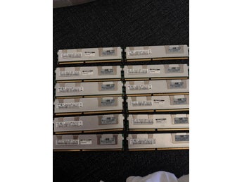 Totalt ram minne Samsung till server, PC3 - 12 st x 4 gb stickor