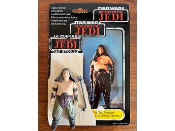 Vintage Star Wars Return of the Jedi Rancor Keeper figur