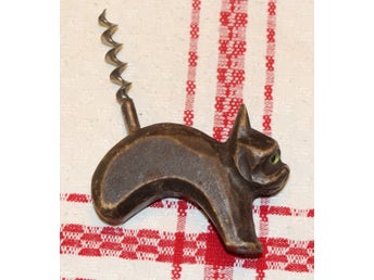 ÄLDRE KORKSKRUV HUND.