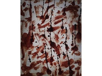 Blood & Canvases - Original 2017 - Kenny Johansson - Vagina Dentata Organ - TNM