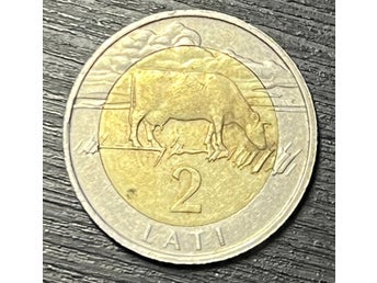 Lettiska 2 Lati(8)