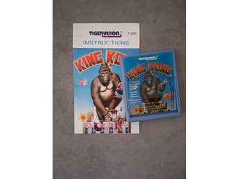 King Kong - Tigervision Atari 2600, med manual.