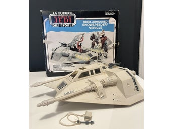 Star Wars vintage Return of the Jedi Rebel Armoured Snowspeeder 