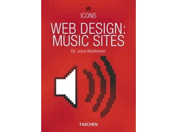 Icons: Web design Music sites