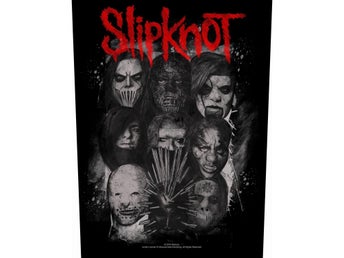 SLIPKNOT - WE ARE NOT YOUR KIND MASKS. Ryggmärke