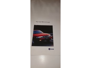 Broschyr Saab 900 3-d Coupé 1994