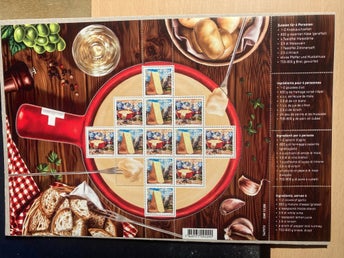 Switzerland 2018 Souvenir Sheet Fondue