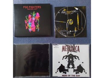 Foo Fighters - Wasting Light CD och Metallica - Hero of the Day CD