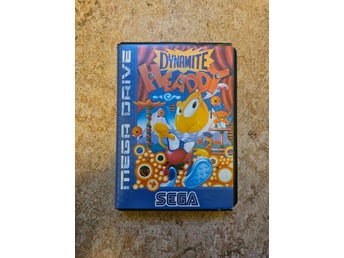 Dynamite Headdy (Sega Mega Drive) - Med box / Utan manual