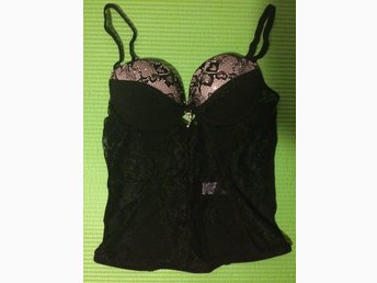 Ny Lascana Bustier Med Spets Och Push Up Bh ᐈ Kop Pa Tradera