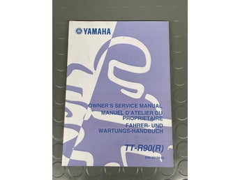 Yamaha TT-R90 TT R 90 Owners service manual original 2003 verkstadshandbok