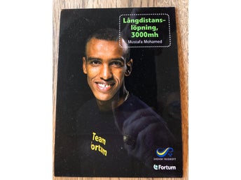 Reklamkort Fortum Mustafa Mohamed