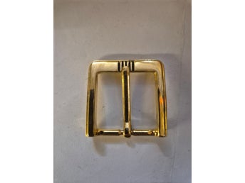 Vintage/retro, Ny/oanvänd! Bältesspänne. guld med detaljer 1960-tal