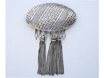 Vackra Hårklämm Äkta Sterling Silver 925