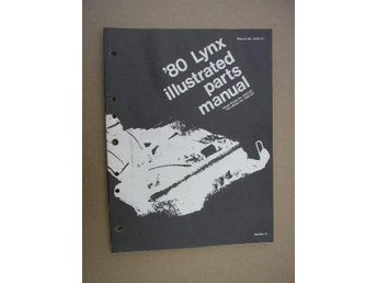 Reservdelskatalog Snöskoter ARCTIC CAT Lynx 1980