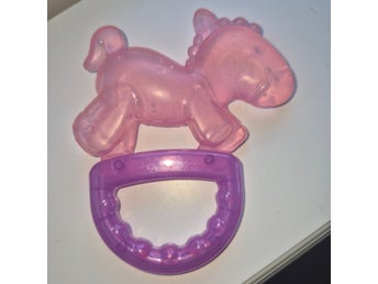 Hästformad bitring liten unicorn baby!