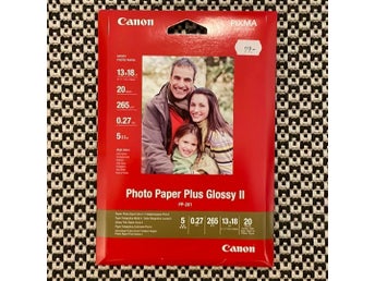 Canon Photo Paper Plus Glossy II