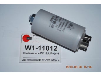 W1-11012 Kondensator 450V 12,0uf