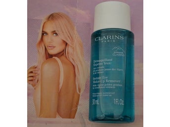 Ny! Clarins Instant Eye Make-Up Remover 30ml Värde 129sek
