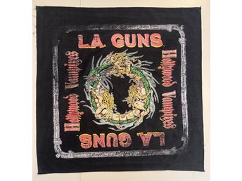 vintage 1991 L.A. Guns Hollywood Vampires bandana.