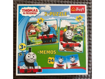 Thomas & Friends – 2 pussel + memoryspel