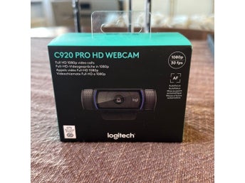 C920 Pro HD Webbkamera