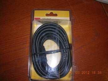 S-VHS kabel 5m hane-hane